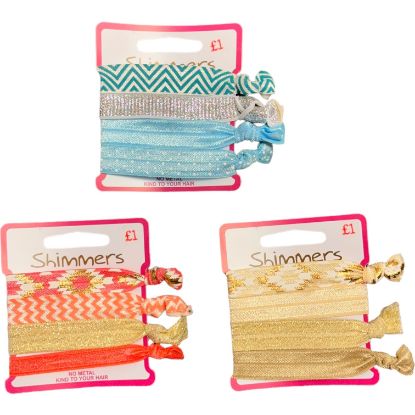 Picture of Shimmers - No Snag Tied Elastics