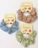 Picture of Shimmers - Gold Print Hair Scrunchy