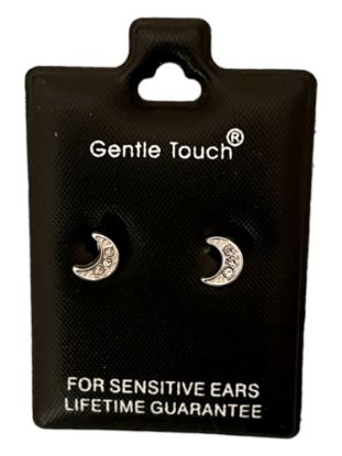 Picture of 028 Gentle Touch - Moon Shape Studs