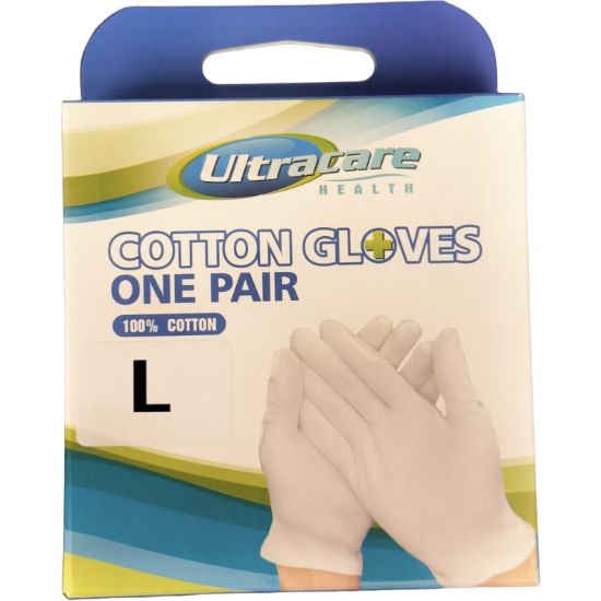 Picture of Ultracare - Cotton Gloves Large