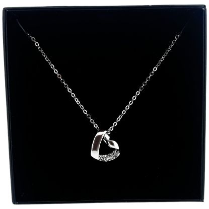 Picture of Diamante Heart Necklace