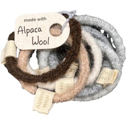 Picture of Alpaca hair bands with display stand