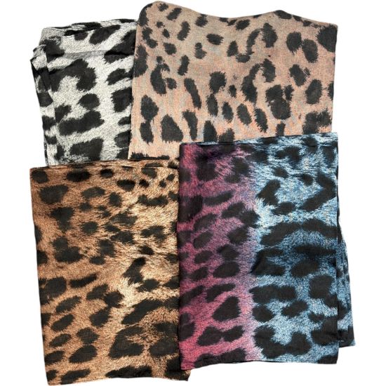 Picture of Believe - Leopard Print Scarf