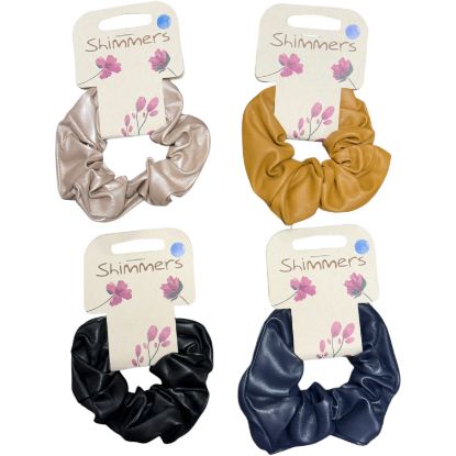 Picture of Shimmers - Leather Look Scrunchy