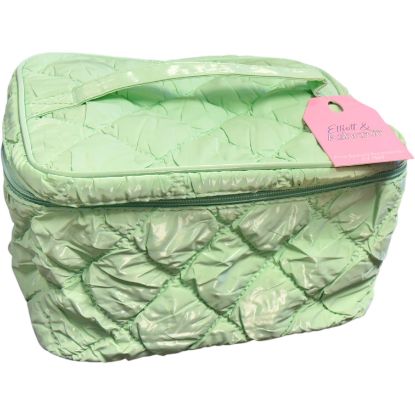 Picture of Qulted Green Cosmetic Bag