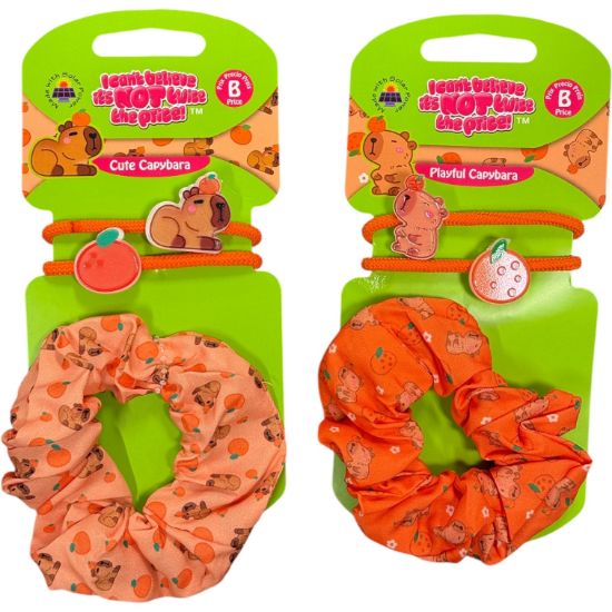 Picture of ICB  - Capybara Elastic and Scrunchy set