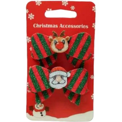 Picture of Xmas - Mixed Small Hair Clips