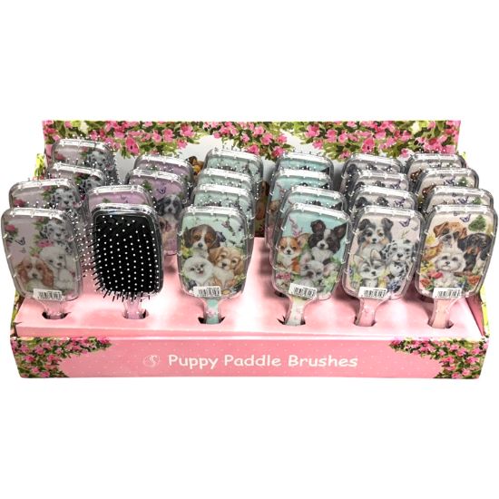 Picture of Paddle Brush - Puppy Dog Designs