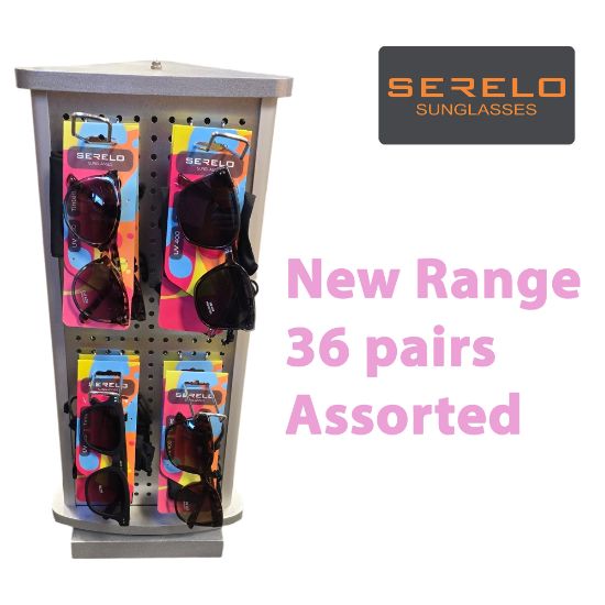 Picture of Serelo NEW Sunglasses 36pcs CounterStand