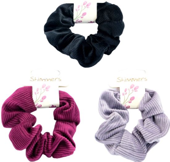 Picture of Shimmers - Corded Velvet Scrunchy