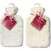 Picture of Luxury Cream Fur Hot Water Bottle