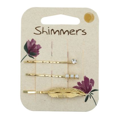 Picture of SHIMMERS - Gold Hair Grips