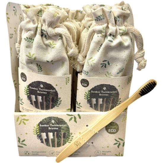 Picture of ECO 4 Bamboo Toothbrushes TRAY