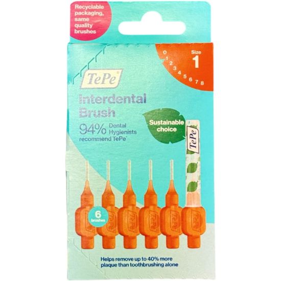 Picture of Tepe S1  Interdental Orange 0.45Mm