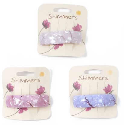 Picture of Shimmers - Marble Curved Barrette