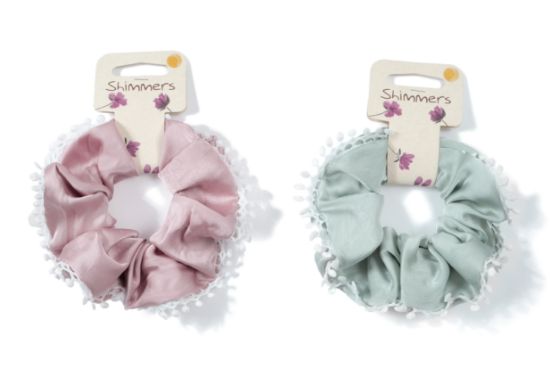Picture of Shimmers - Large Scrunchy with Edging