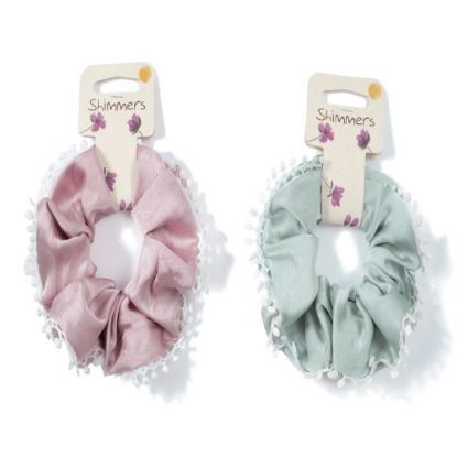 Picture of Shimmers - Large Scrunchy with Edging