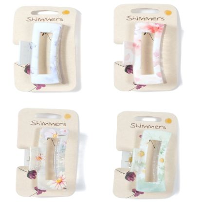 Picture of Shimmers - Floral 9cm Claw