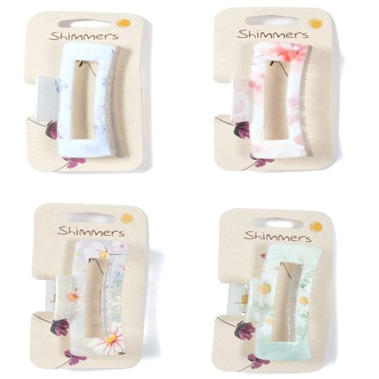 Picture of Shimmers - Floral 9cm Claw