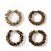 Picture of Shimmers - 4pk Textured Scrunchies