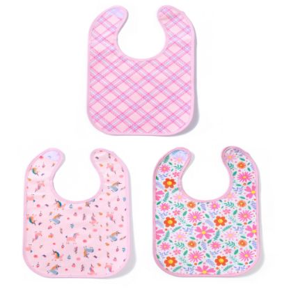 Picture of Griptight 3 Pack Printed Bibs ZERO VAT