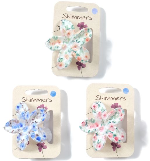 Picture of Shimmers - Floral Flower Claw