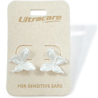 Picture of 003 Ultracare - Pearl Butterfly Stud