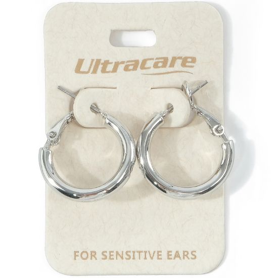 Picture of 012 Ultracare - Silver Hoops