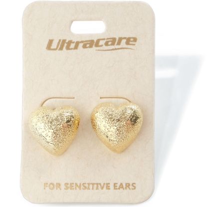 Picture of 034 Ultracare - Gold Heart Stud
