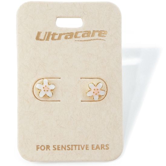 Picture of 035 Ultracare - White Flowers Stud