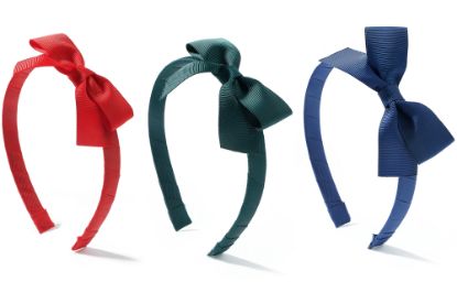 Picture of School Colour Bow Alice Bands