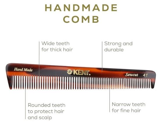 Picture of Kent Handmade 150mm Grooming Comb A4T