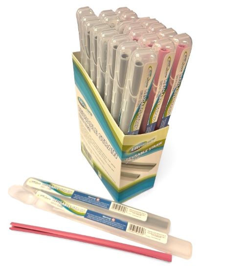 Picture of Easy Clean Travel Silicone Straw