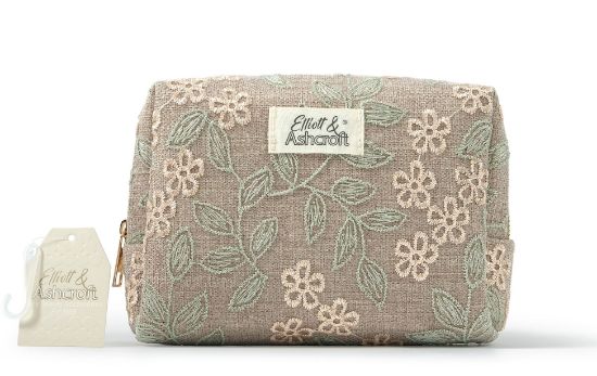 Picture of x2+ Embroidered Make-Up Bag 19x14x6cm