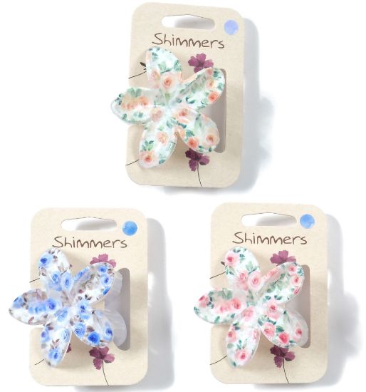 Picture of Shimmers - Floral Flower Claw
