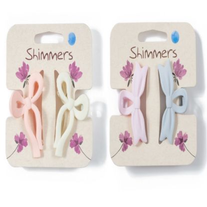 Picture of Shimmers - Matt Pastel Bow Claw