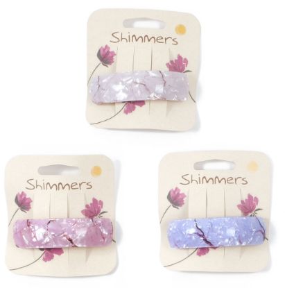 Picture of Shimmers - Marble Curved Barrette