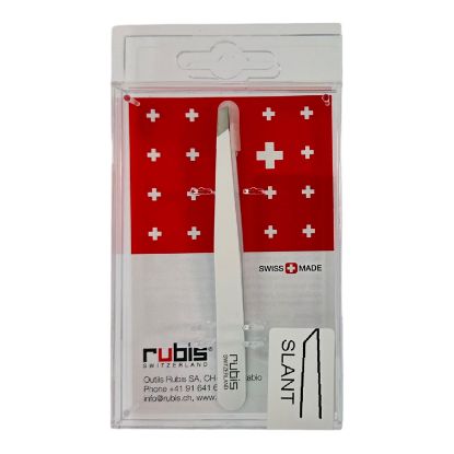 Picture of Rubis Classic Tweezers White - Boxed
