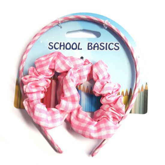 Picture of SCHOOL BASICS Pink Accessory Set