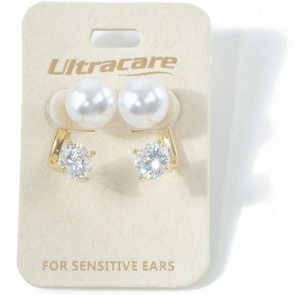 Picture of 005 Ultracare - Pearl with Gem Studs