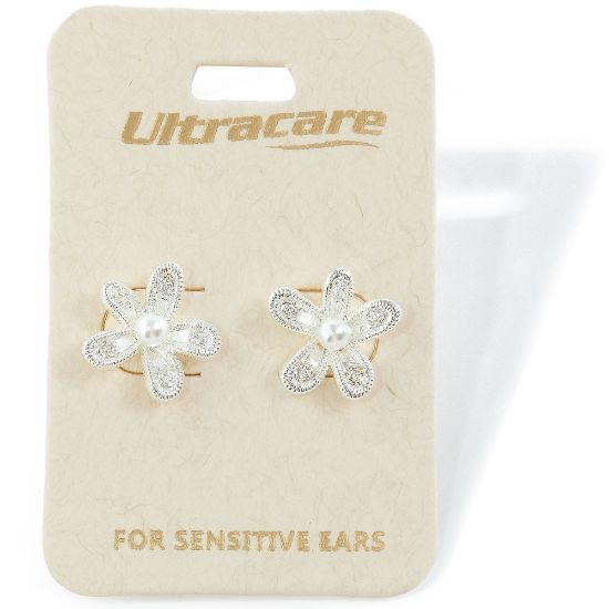 Picture of 029 Ultracare - Pearl Flower Stud
