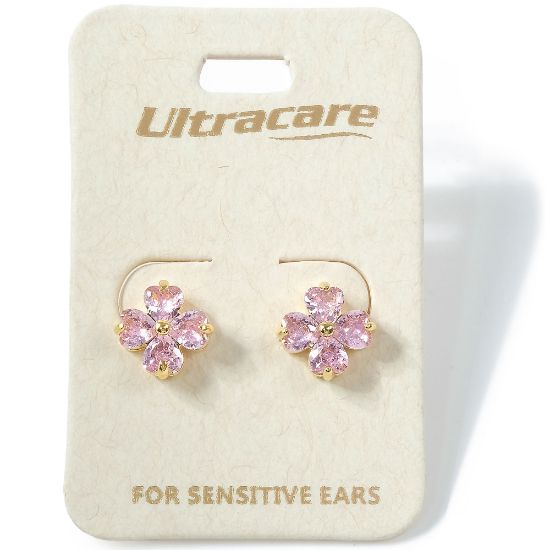 Picture of 069 Ultracare - Pink Crystal Stud