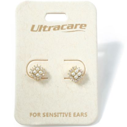 Picture of 075 Ultracare - Pearl Crystal Stud