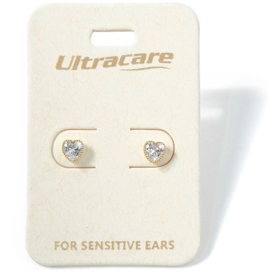 Picture of 086 Ultracare - Heart Crystal Stud