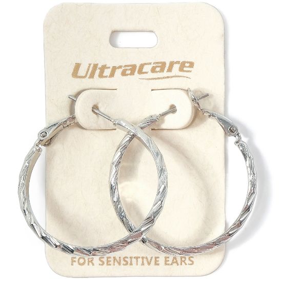 Picture of 095 Ultracare - Silver Hoops