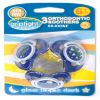 Picture of 3 Decorated Ortho Glow Soothers 6m+