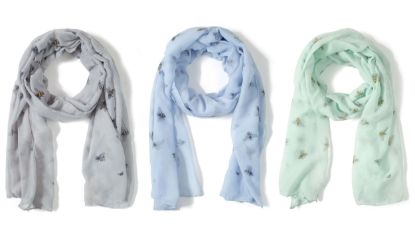 Picture of Elliiott & Ashcroft - Bee print scarf