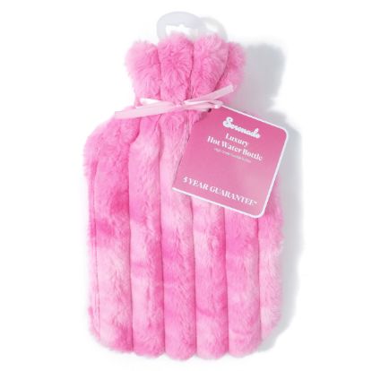 Picture of Lux Deep Ridge Fur Hot Water Bottle