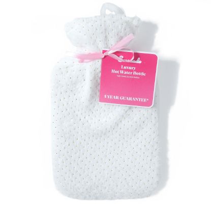 Picture of Luxury Cream Fur Hot Water Bottle