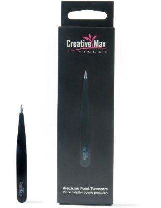 Picture of CMF Black Precision Point Tweezers